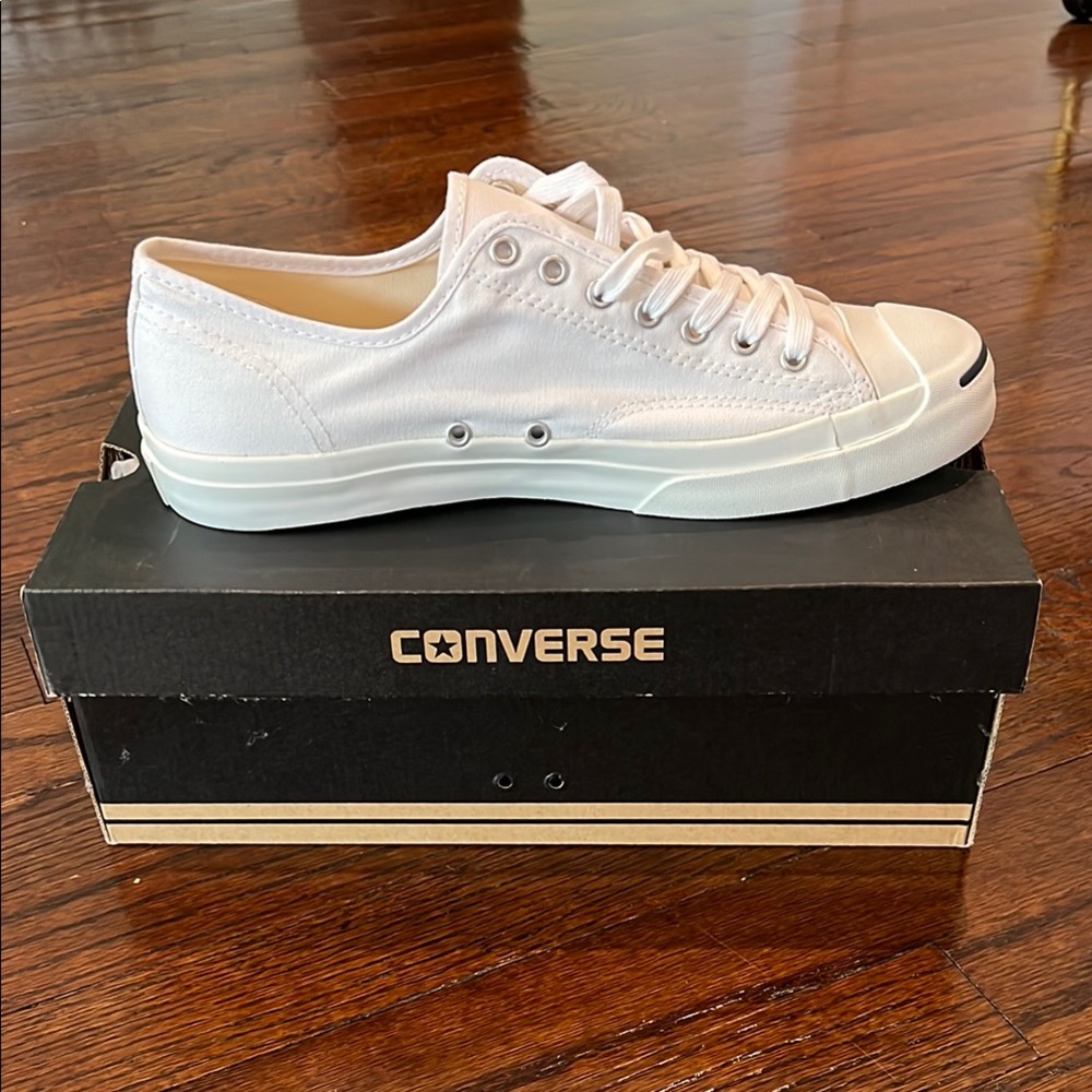 Converse Classic Jack Purcell White Canvas Sneakers Men’s 11